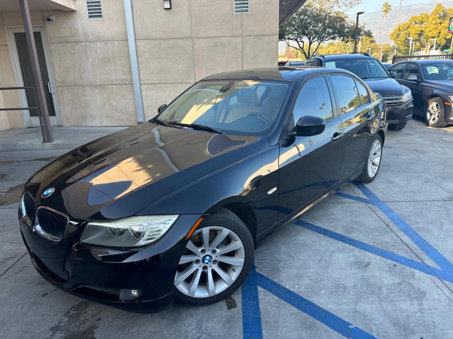 2011 Black /tan BMW 3-Series 328i (WBAPH7C58BE) with an 3.0L L6 DOHC 24V engine, located at 30 S. Berkeley Avenue, Pasadena, CA, 91107, (626) 248-7567, 34.145447, -118.109398 - New Tire! Leather Interior! Looks and Drives Good! Bad credit? We can help! We are the bank. All our cars are thoroughly inspected and reconditioned by our technicians. FREE CARFAX report. Stop by or call to speak with our friendly staff. Whether you have bad credit, no credit, bankruptcy, or repo - Photo#1